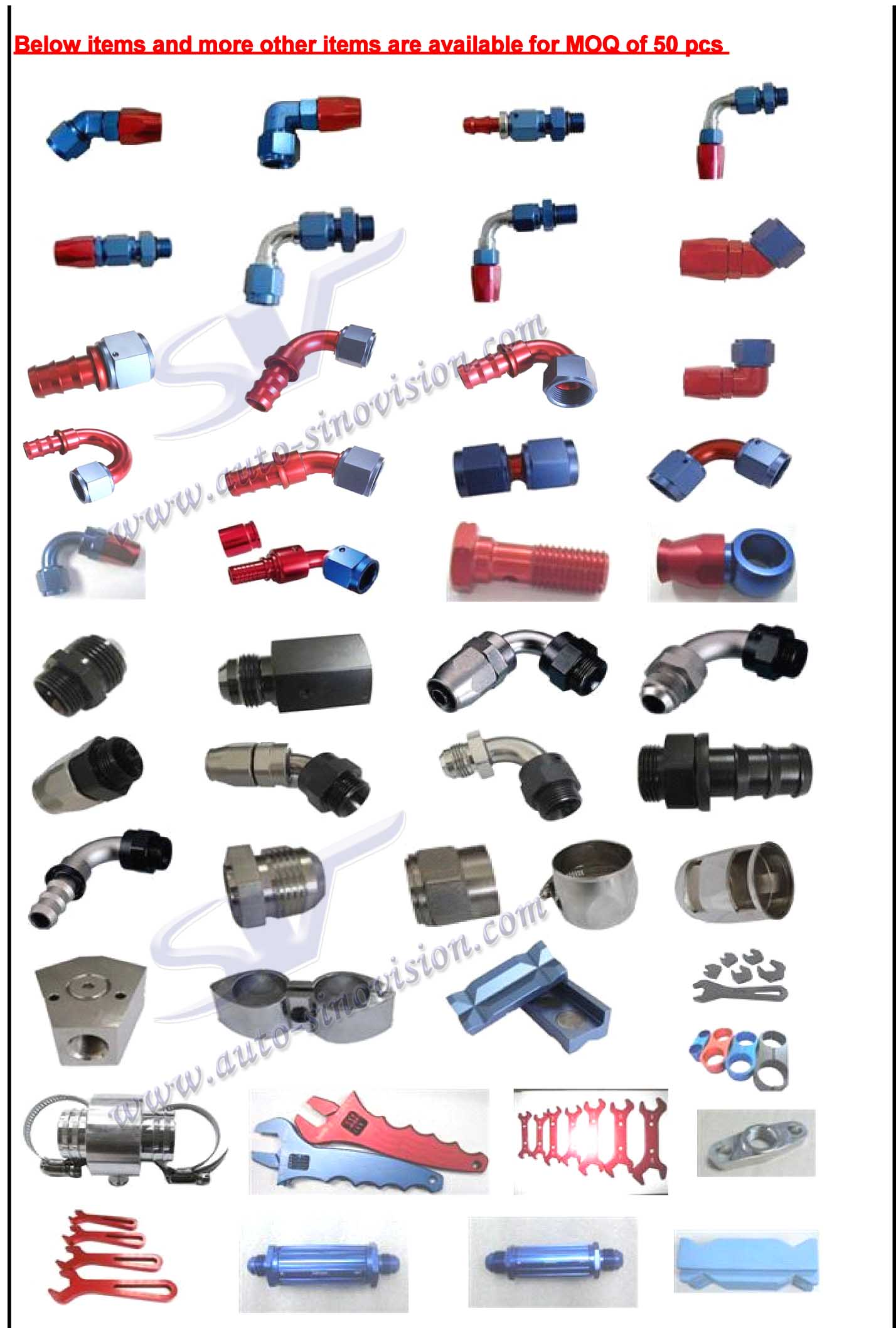 China Car Fittings and Accessories High Quality AN Hose Fitting ...