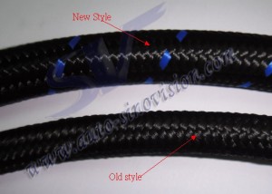 Sort nylon flettet Hose_2 versioner